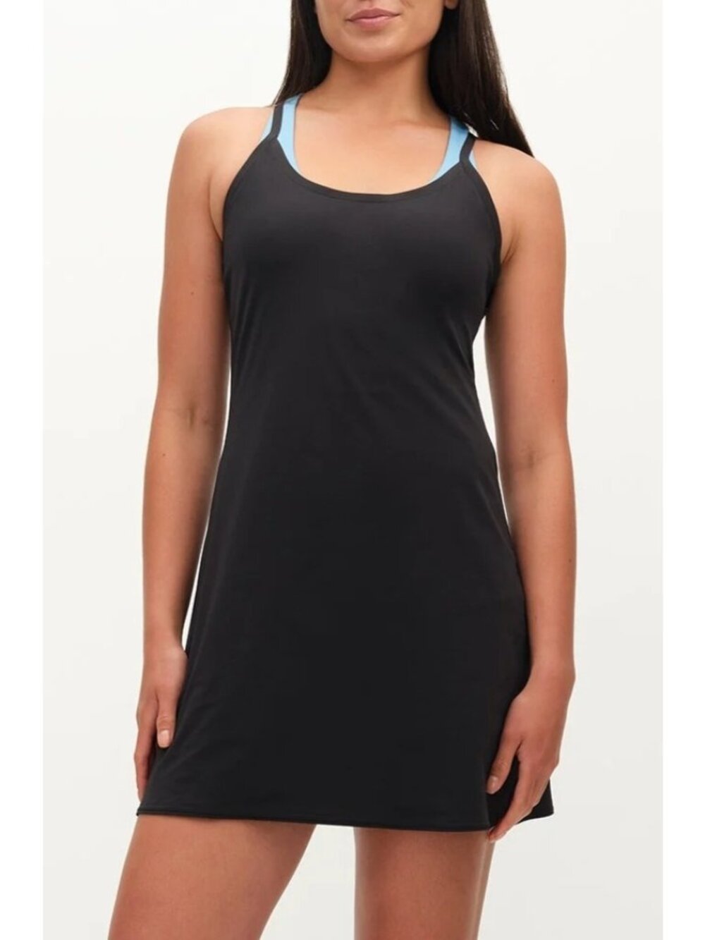 Outdoor Voices Black Tank Dress Large